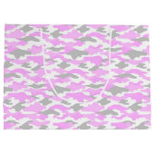 迷彩(ピンク)  ラージペーパーバッグ (裏面)