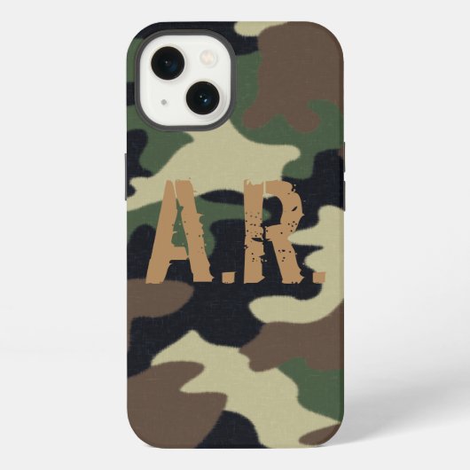 迷彩 iPhone 6 カーゼ iPhoneケース (裏面)