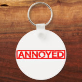 迷惑な切手 キーホルダー (裏面)