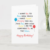 迷惑な君のハッピーバースデー シーズンカード (正面)