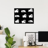 迷惑な犬の隠れ家本部 ポスター (ホームオフィス)