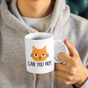 迷惑な猫おもしろい- コーヒーマグカップ