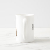 迷惑な猫のマグ ボーンチャイナマグカップ (裏面)