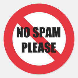 迷惑メールなし ラウンドシール