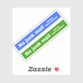 迷惑メールのシール記号なし シール (シート)