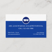 迷惑メールの削除名刺 名刺 (正面)