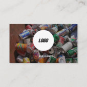 迷惑メールの削除 名刺 (裏面)