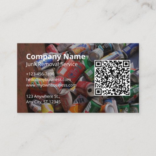 迷惑メールの削除 名刺 (正面)