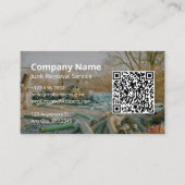 迷惑メールの取り除き通知 名刺 (正面)