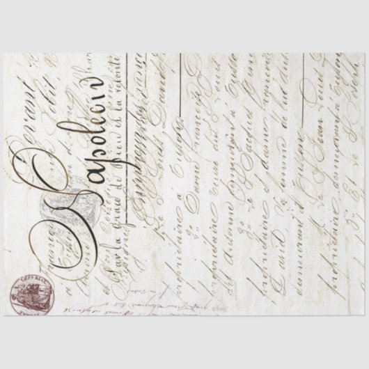 迷惑メールジャーナルのバックグラウンドデカップシートのスクリプト 薄葉紙 (正面)