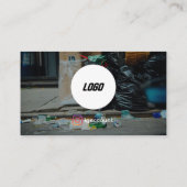 迷惑メール削除サービス 名刺 (裏面)