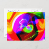 「迷惑渦」水平はがき ポストカード (正面/裏面)