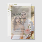 迷惑行為 ベラム紙招待状 (オフセット (カップル))