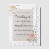 迷惑行為 ベラム紙招待状 (オフセット (招待状))