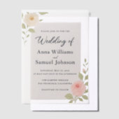 迷惑行為 ベラム紙招待状 (オフセット)