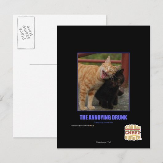 迷惑飲 ポストカード (正面/裏面)