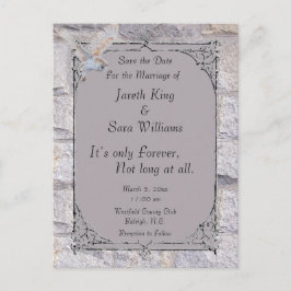 迷路それは永遠の結婚式だけ日付以外 案内ポストカード