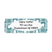 迷路と台形 ラベル (正面)