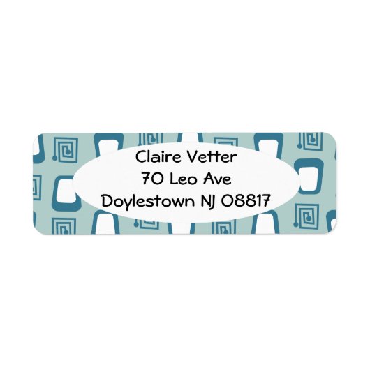 迷路と台形 ラベル (正面)