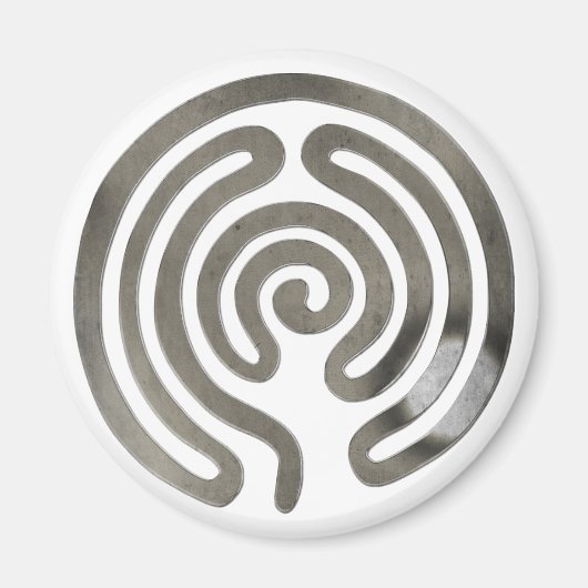 迷路のアンチクイーン |独自の背景を作成する マグネット (正面)