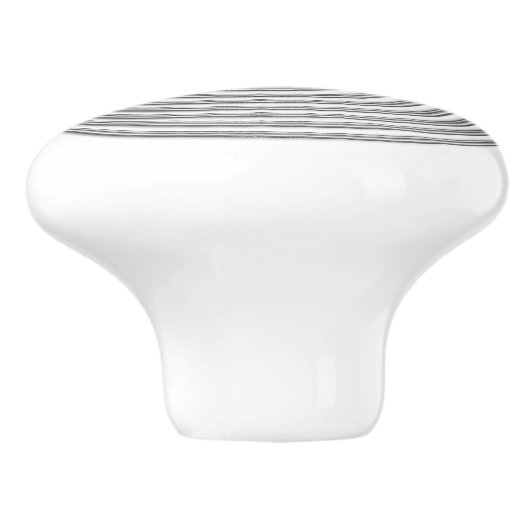 迷路の中の男、銀色の男と背中。&アイディア セラミックノブ (側面)