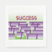 迷路の成功 スタンダードランチョンナプキン (正面)