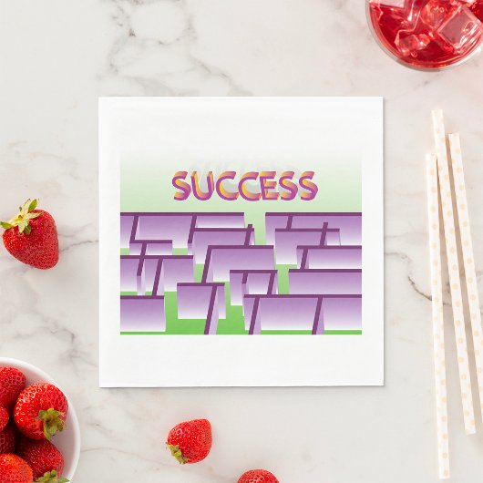 迷路の成功 スタンダードランチョンナプキン