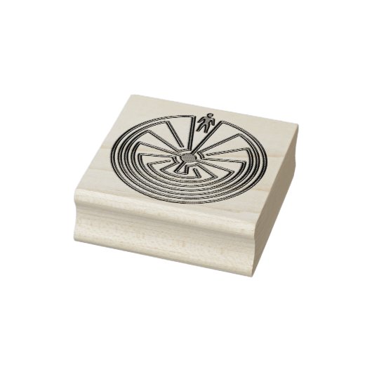 迷路の男の金ゴールド+あなたの背景 ラバースタンプ (スタンプ)