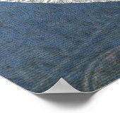 迷路の男 – オーナメント金ゴールドシルバー ポスター (角)