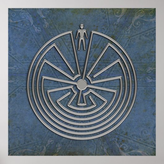 迷路の男 – シルバー ポスター (正面)