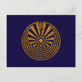 迷路の男、人生の旅、私は糸井。 ポストカード