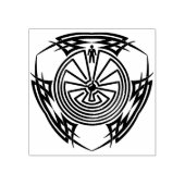 迷路の男 – 部族の入れ墨フレームII ラバースタンプ (インプリント)