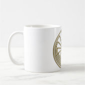 迷路の男 – 金ゴールド コーヒーマグカップ (左)