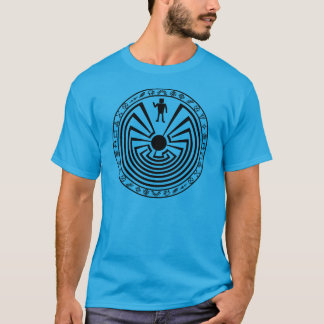 迷路の男[黒] Tシャツ