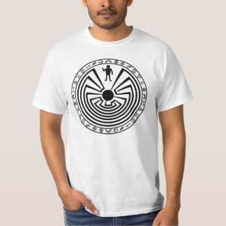 迷路の男[黒] Tシャツ