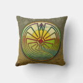 迷路の風景の男+あなたの背景 クッション (裏面)