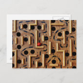 迷路はがき ポストカード (正面/裏面)