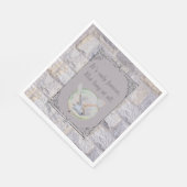 迷路は永遠のフクロウ結婚だけだ スタンダードランチョンナプキン (角)