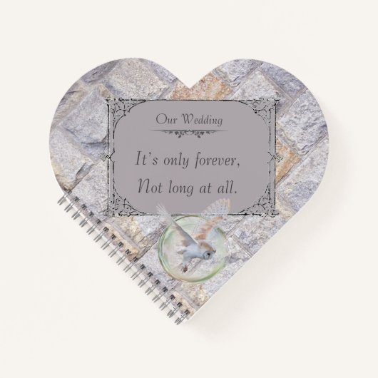 迷路は永遠のフクロウ結婚だけだ ノートブック (正面)