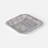 迷路は永遠のフクロウ結婚だけだ ペーパープレート (傾斜あり)