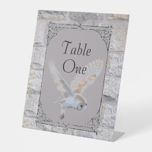 迷路は永遠のフクロウ結婚だけだ 台座サイン (正面)