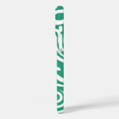 迷路グラフィックパターン緑 Case-Mate iPhoneケース (裏面 / 左)