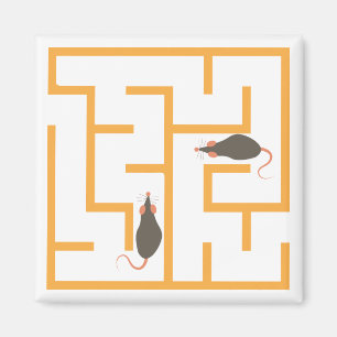 迷路ネズミ マグネット