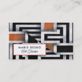 迷路パタトリップ(幻覚体験)のようなーン、アート先生 名刺 (正面)