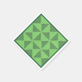 迷路パッチワーク スタンダードカクテルナプキン (角)