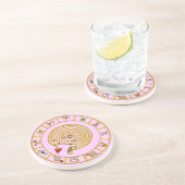 迷路ピンク コースター (側面)
