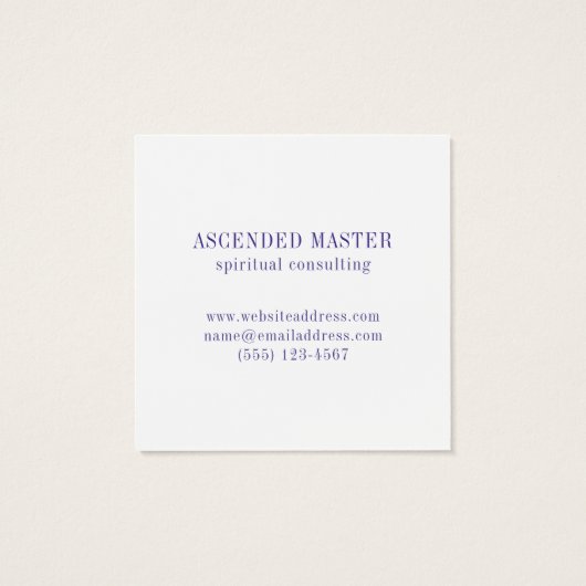 迷路モザイクスクウェア名刺 (裏面)