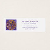 迷路モザイクミニ名刺 (正面)