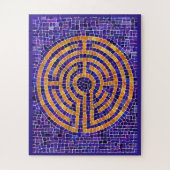 迷路モザイク16x20ビッグピースパズル ジグソーパズル (縦)