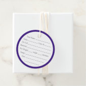 迷路モザイク2"丸い糸ラベル フェイバータグ (インサイチュ)